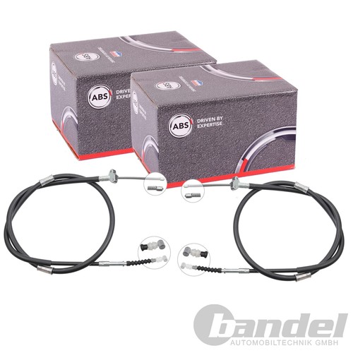 Abs handbremsseile - 2x,