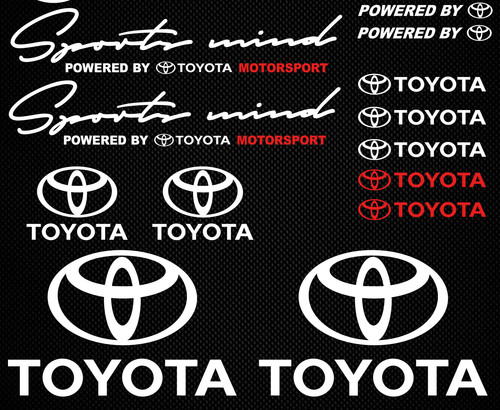 Toyota sports mind aufkleber - sports,