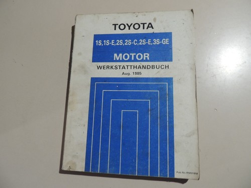 Werkstatthandbuch motor toyota - werkstatthandbuch,