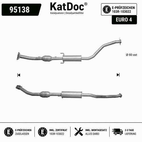Kat katalysator toyota - katalysator,